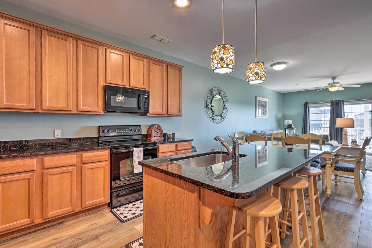 Downtown Ocean City Condo Balcony With Inlet View Exteriör bild