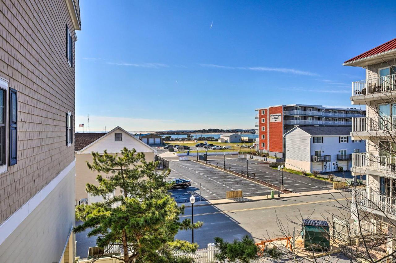 Downtown Ocean City Condo Balcony With Inlet View Exteriör bild