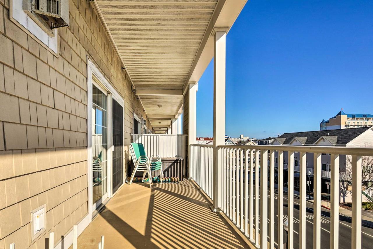 Downtown Ocean City Condo Balcony With Inlet View Exteriör bild