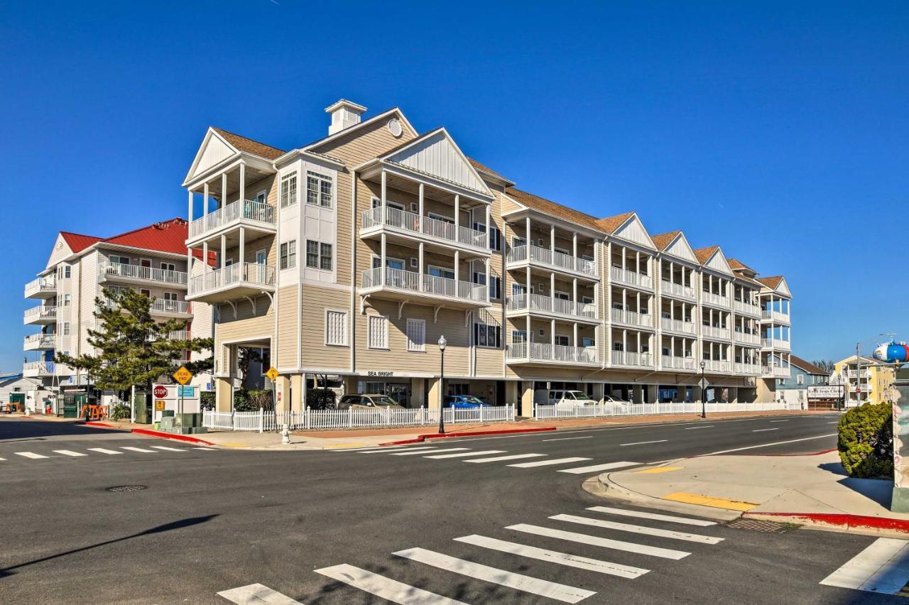 Downtown Ocean City Condo Balcony With Inlet View Exteriör bild